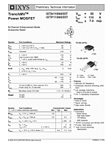 DataSheet IXTA110N055T pdf